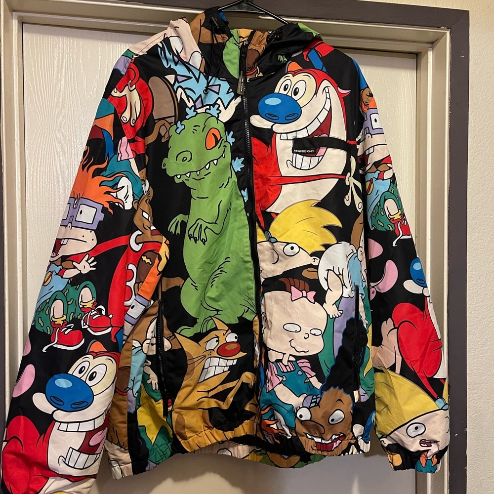 Members only XXL rain jacket/windbreaker